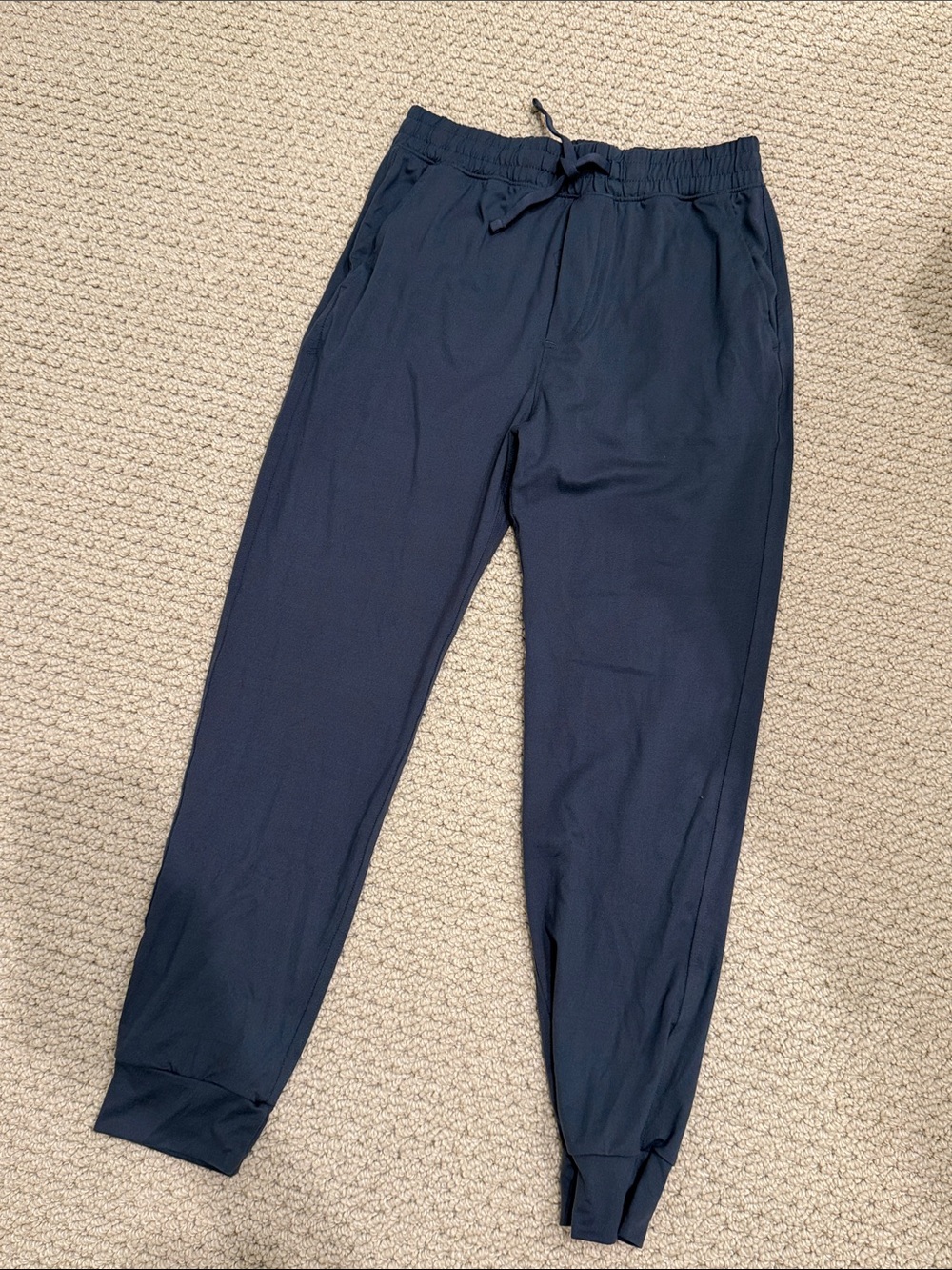 abercrombie kids Navy Drawstring Jogger Pants